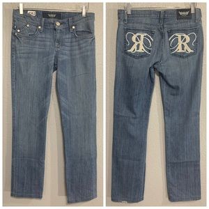 Rock & Republic Embellished Boot Cut Jeans 26